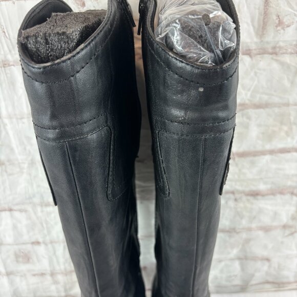BareTraps Women's 11 M Black Seduce Tall Zip Riding Boots - Picture 6 of 13